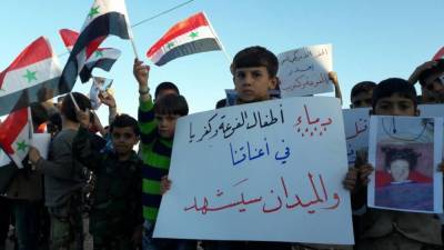 Ахмад Марзук (Ahmad Marzouq) - Сирия новости 4 августа 16.30: преступления СНА в Африне, массовые протесты в Дейр-эз-Зоре - riafan.ru - Сирия