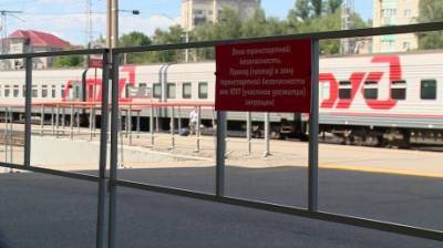На пути к перрону станции Пенза-I установили временный забор - penzainform.ru - Пенза