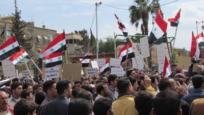 Ахмад Марзук (Ahmad Marzouq) - Сирия итоги за сутки на 5 августа 06.00: массовые народные протесты прошли в Дейр-эз-Зоре - riafan.ru - Россия - Сирия - Израиль