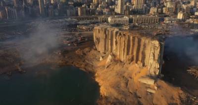 Марван Аббуд - Жуткие кадры разрушенного мощным взрывом Бейрута, снятые с дрона - видео - ru.armeniasputnik.am - Армения - Бейрут