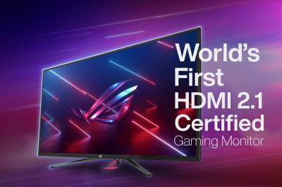ASUS анонсировала 43-дюймовый геймерский монитор 4K с поддержкой кадровой частоты 120 Гц и сертификацией HDMI 2.1 - itc.ua