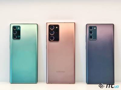 Первый взгляд на Galaxy Note20 и Note20 Ultra - itc.ua