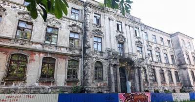 Новое барокко и утраченный этаж: чем известно здание банка XIX века на Тюленина (фото) - klops.ru - Калининград
