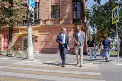 Дмитрий Борисов - Дмитрий Миляев - Дмитрий Миляев проверил состояние дорожной разметки в Туле - tula.mk.ru - Тула