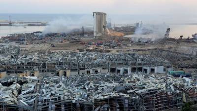 Марван Аббуд - Губернатор назвал сумму ущерба от взрыва в Бейруте - gazeta.ru - Ливан - Бейрут