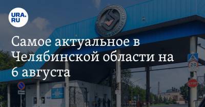 Анатолий Векшин - Самое актуальное в Челябинской области на 6 августа. В Челябинск прибыл депутат Госдумы, экологи проверили ЧЭМК - ura.news - Россия - Челябинская обл. - Челябинск