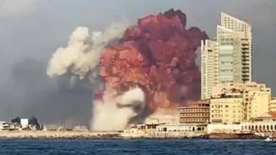 Невеста рассказала о взрыве в Бейруте во время съемки свадебного видео - iz.ru - США - Бейрут
