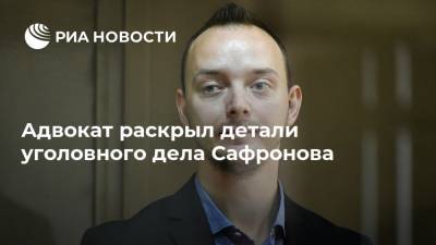 Иван Павлов - Иван Сафронов - Адвокат раскрыл детали уголовного дела Сафронова - ria.ru - Москва - США