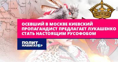 Александр Лукашенко - Роман Цимбалюк - Марк Фейгин - Осевший в Москве киевский пропагандист предлагает Лукашенко стать... - politnavigator.net - Москва - Россия - Украина - Киев - Белоруссия - Минск