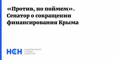 Сергей Цеков - «Против, но поймем». Сенатор о сокращении финансирования Крыма - nsn.fm - Крым - Севастополь
