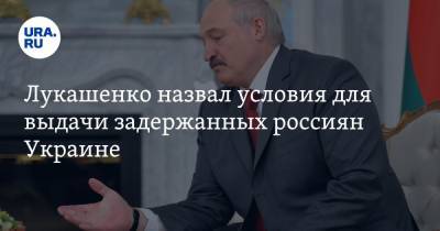 Дмитрий Гордон - Александр Лукашенко - Лукашенко назвал условия для выдачи задержанных россиян Украине - ura.news - Украина - Киев - Крым - Белоруссия