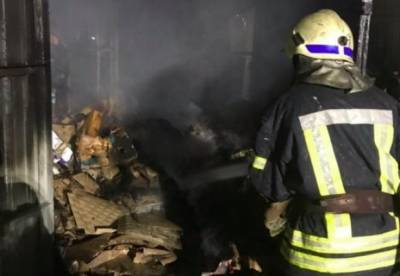 В Кривом Роге ночью горел супермаркет - facenews.ua - Кривой Рог - Днепропетровская обл. - Гсчс