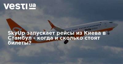 SkyUp запускает рейсы из Киева в Стамбул - когда и сколько стоят билеты? - vesti.ua - Украина - Киев - Италия - Турция - Испания - Одесса - Португалия - Запорожье - Греция - Стамбул