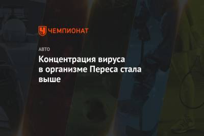 Нико Хюлькенберг - Серхио Перес - Концентрация вируса в организме Переса стала выше - championat.com - Мексика