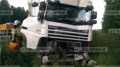 Автобус столкнулся с фурой в Курганской области, есть пострадавшие - 5-tv.ru - Крым - Тюмень - Курганская обл.