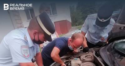 В ветклинику с мигалками: Появилось видео спасения кошки из-под капота автомобиля в Татарстане - realnoevremya.ru - респ. Татарстан - Нижнекамск