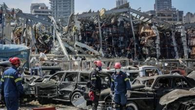 По меньшей мере 60 человек пропали без вести после взрыва в Бейруте - 5-tv.ru - Франция - Ливан - Бейрут - Бейрут