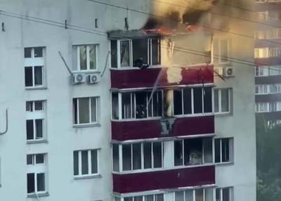 Пожар произошел в квартире на востоке Москвы - m24.ru - Москва - район Гольяново