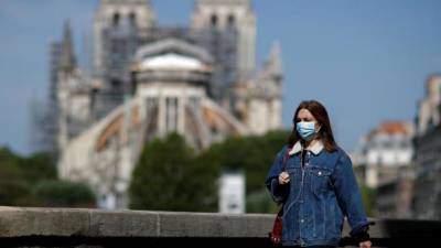 В отдельных частях Парижа внедрено обязательное ношение маски - ru.espreso.tv - Франция - Париж