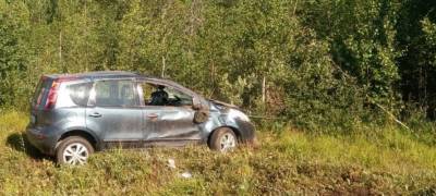 Две женщины пострадали в перевернувшейся машине на трассе в Карелии - stolicaonego.ru - район Суоярвский - республика Карелия