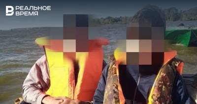 На Каме в Татарстане спасли двух подростков-«робинзонов» - realnoevremya.ru - респ. Татарстан