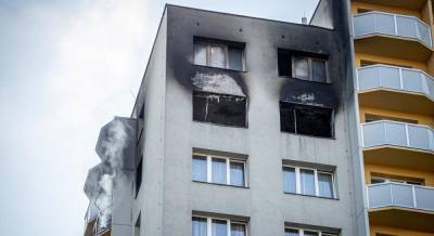В Чехии 11 человек стали жертвами масштабного пожара в многоэтажке - unian.net - Чехия - Прага