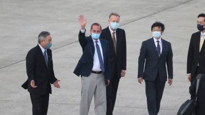 Цай Инвэнь - Алексей Азар - Министр здравоохранения США находится с визитом на Тайване - golos-ameriki.ru - Китай - США - Вашингтон - Пекин - Тайвань