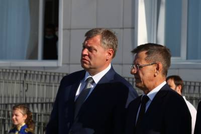 Игорь Бабушкин - Два губернатора Астраханской области открыли новую школу в Началово - ast.mk.ru - Астраханская обл. - район Приволжский