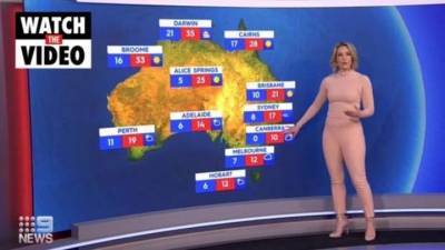 Ну и “ню”! Телеведущая вышла в эфир в “голом костюме” - cryptos.tv - Новая Зеландия