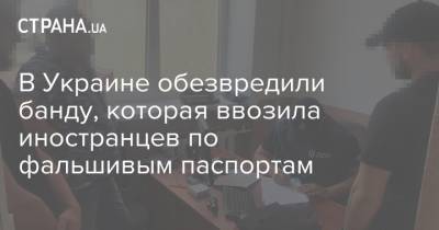 В Украине обезвредили банду, которая ввозила иностранцев по фальшивым паспортам - strana.ua - Украина - Румыния - Венгрия - Польша - Литва - Болгария - Чехия - Латвия - Словакия