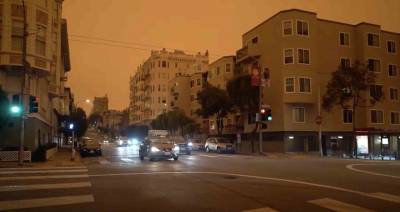 Ньюсома Гэвин - Жители Сан-Франциско испугались кроваво-красного неба над городом - m24.ru - Москва - Грузия - Сан-Франциско - шт. Калифорния