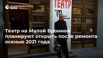 Константин Богомолов - Театр на Малой Бронной планируют открыть после ремонта осенью 2021 года - realty.ria.ru - Москва