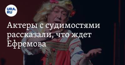 Михаил Ефремов - Марк Рудинштейн - Владимир Долинский - Актеры с судимостями рассказали, что ждет Ефремова - ura.news