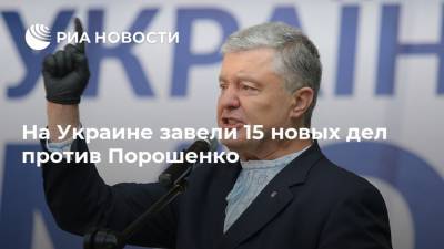 Петр Порошенко - Игорь Головань - На Украине завели 15 новых дел против Порошенко - ria.ru - Украина - Киев