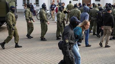 Ольга Чемоданова - За сутки в Белоруссии задержали 114 протестующих - iz.ru - Белоруссия - Минск
