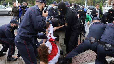 Наталья Ганусевич - В Минске начались задержания перед предстоящей акцией протеста - gazeta.ru - Минск