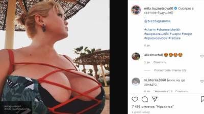 Мила Кузнецова - Украинская модель с самой большой грудью вызвала восторг новыми фото - nation-news.ru - Украина