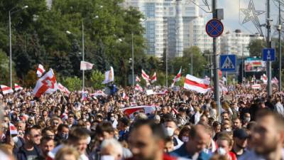 В Минске начались задержания на "Марше героев" - svoboda.org - Минск