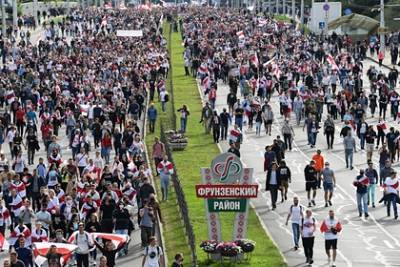 Ольга Чемоданова - Названо число задержанных на протестной акции в Минске - lenta.ru - Белоруссия - Минск