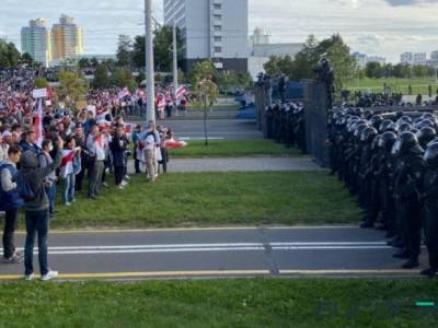 Ольга Чемоданова - В МВД Беларуси отрицают использование гранат во время протестов в Минске - unn.com.ua - Киев - Белоруссия - Минск