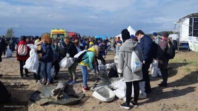 Беглов - Активисты очистили побережье Финского залива в рамках акции "Чистый берег" - polit.info - Санкт-Петербург