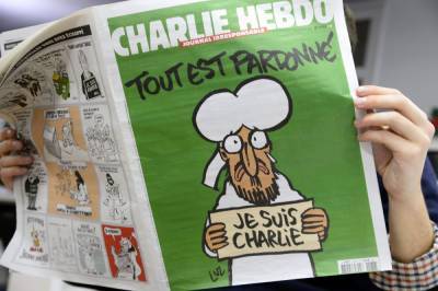 Charlie Hebdo - В Стамбуле прошли протесты из-за карикатур в Charlie Hebdo - news-front.info - Англия - Израиль - Турция - Франция - Стамбул