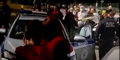 Власти Белоруссии назвали самозащитой избиение женщины сотрудником милиции - ruposters.ru - Белоруссия - Жодино