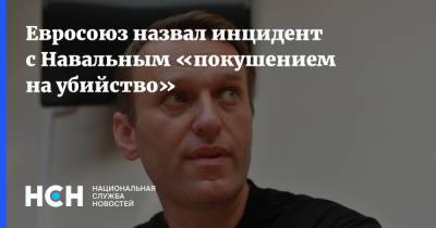 Алексей Навальный - Жозеп Боррель - Евросоюз назвал инцидент с Навальным «покушением на убийство» - nsn.fm - Россия - Германия - Франция - Швеция - Берлин