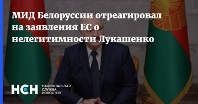 Александр Лукашенко - Жозеп Боррель - Владимир Макей - МИД Белоруссии отреагировал на заявления ЕС о нелегитимности Лукашенко - nsn.fm - Белоруссия - Минск