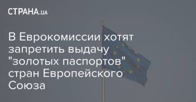 В Еврокомиссии хотят запретить выдачу "золотых паспортов" стран Европейского Союза - strana.ua - Кипр - Катар - Гражданство