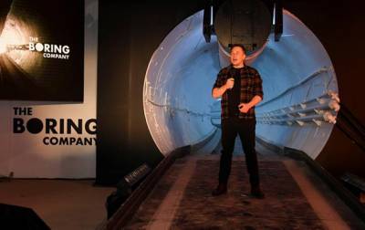 Илон Маск - Маск завершает прокладку тоннеля в Лас-Вегасе - korrespondent.net - США