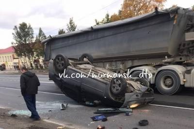 В Североморске водитель уснул за рулём и устроил массовое ДТП - murmansk.mk.ru - Мурманск - Североморск