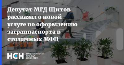 Кирилл Щитов - Депутат МГД Щитов рассказал о новой услуге по оформлению загранпаспорта в столичных МФЦ - nsn.fm - Москва - Россия