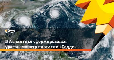 В Атлантике сформировался ураган-монстр по имени «Тедди» - ridus.ru - США